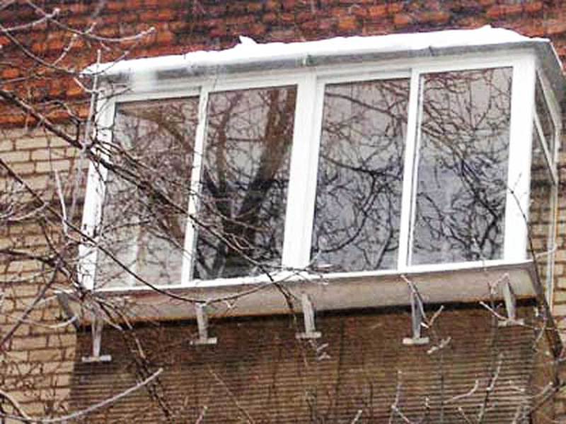 Застекленный и утепленный балкон Планировка закрытия балкона