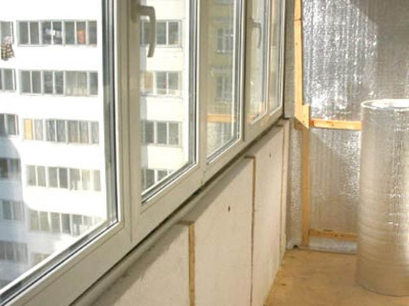 Материалы для утепления лоджии и балкона Утепление лоджии своими руками