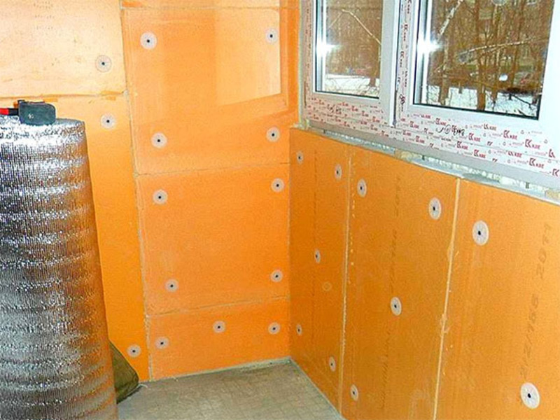 Как утеплить стены на балконе Как утеплить балкон своими руками