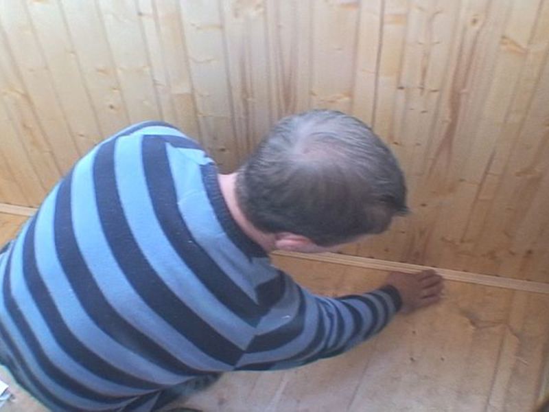 Технология обшивки балкона деревянной вагонкой