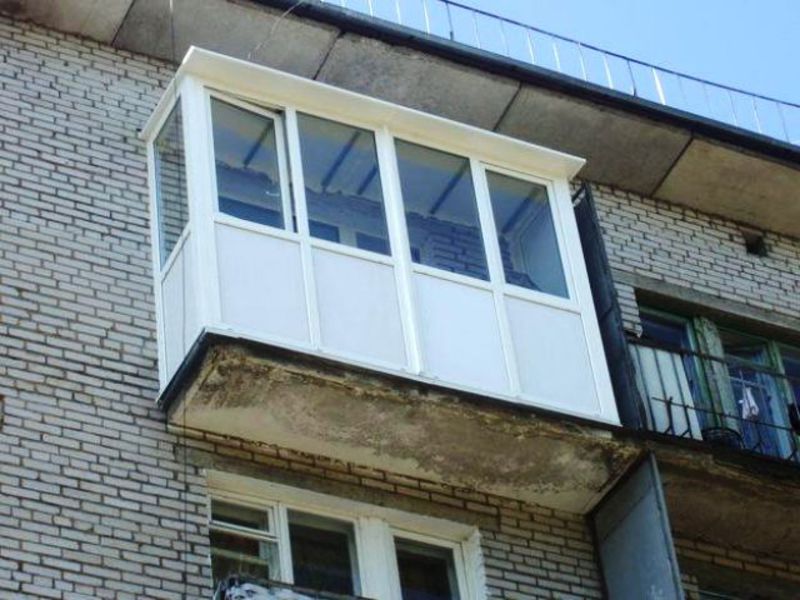 Застеклить балкон Застекленный балкон хрущевки