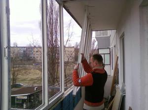 Последовательность установки пластиковых окон
