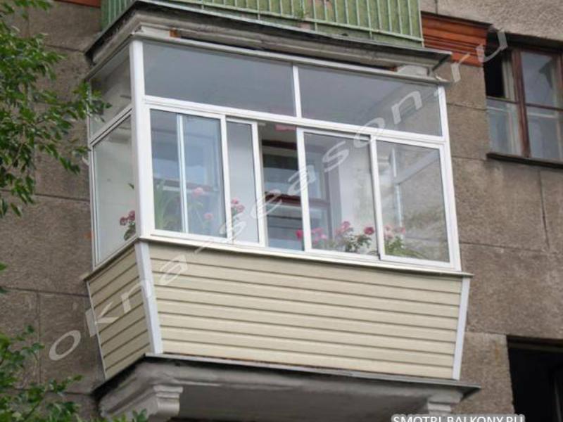 Монтаж балконов и лоджий с остеклением алюминиевым профилем Остекление алюминиевым профилем Provedal станет выгодным и удачным выбором